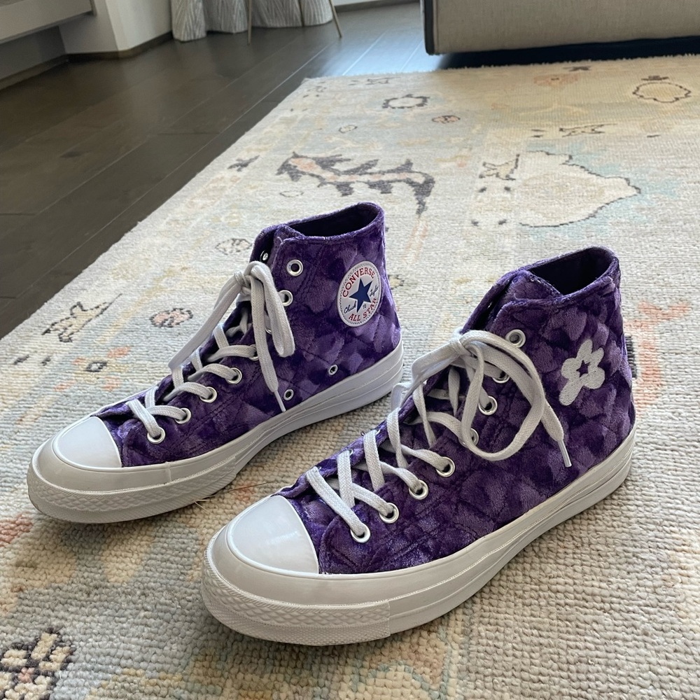 Golf Le Fleur TTC Quilted Velvet Converse Chuck Taylor All-Star 70 Hi